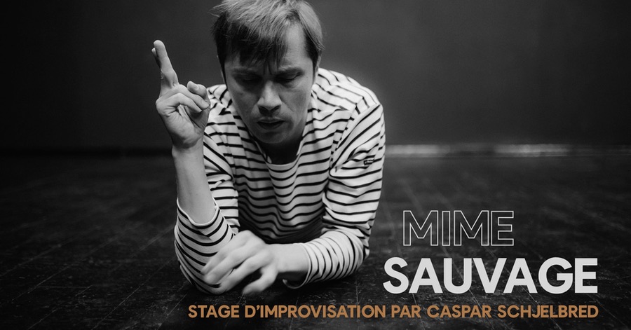 Caspar Schjelbred en travail de mime et d’action physique