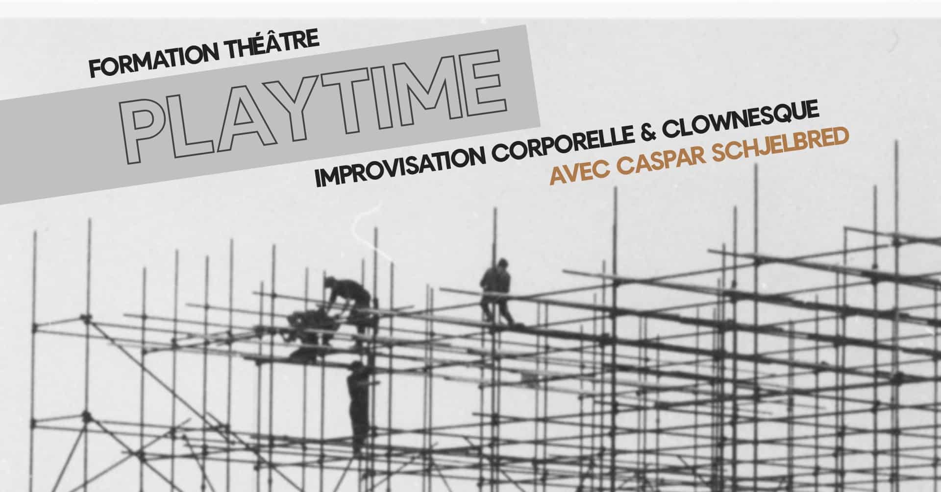Playtime – Formation théâtre corporel & clownesque